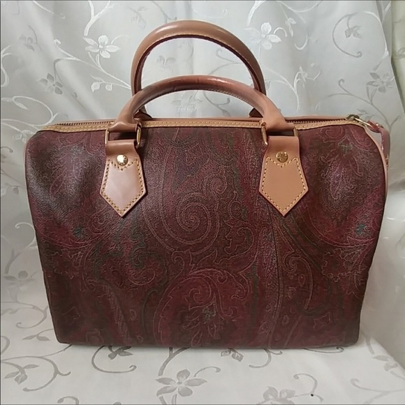 Etro Paisley Print Handbag Bag - Picture 3 of 10
